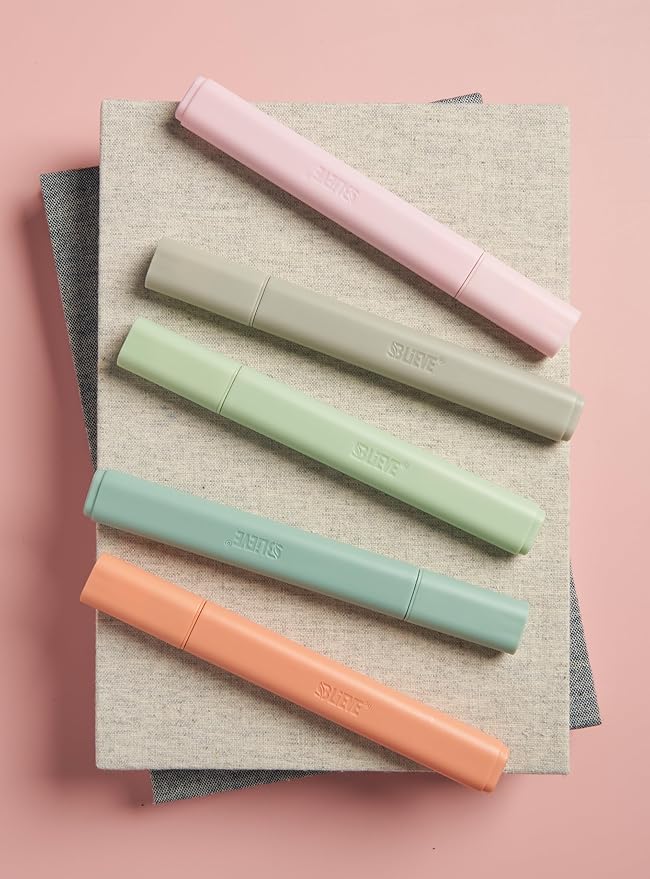 BLIEVE- Aesthetic Highlighters No Bleed Through Assorted Colors, Cute Highlighter For Journaling Office Supplies And Accessories, Bible Highlighters And Pens No Bleed Chisel Tip (PASTEL)