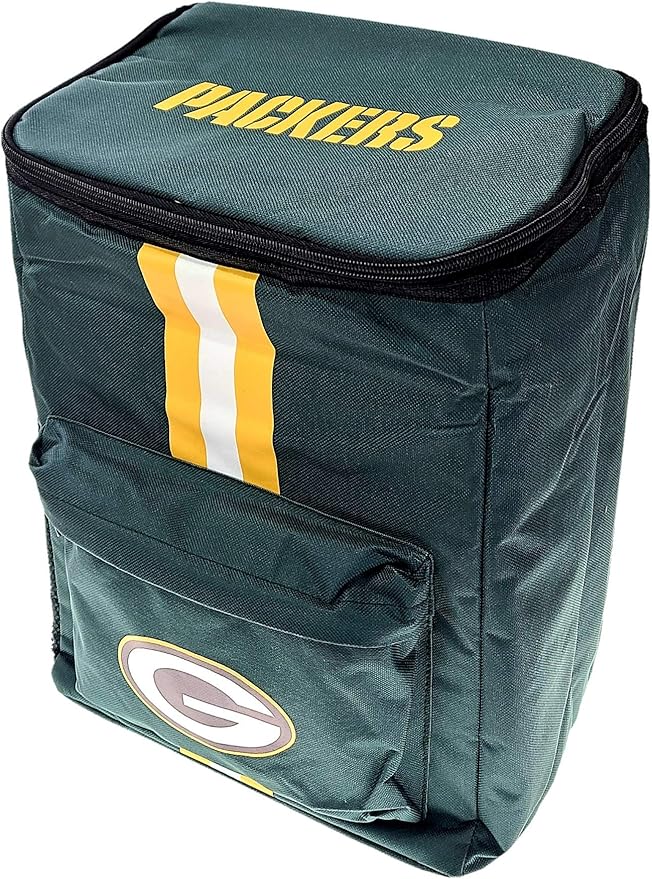 Cooler Backpack – Portable Soft Sided Ice Chest – Insulated Bag Holds 36 Cans - Football Gear – Show Your Team Spirit with Officially Licensed Fan Gear