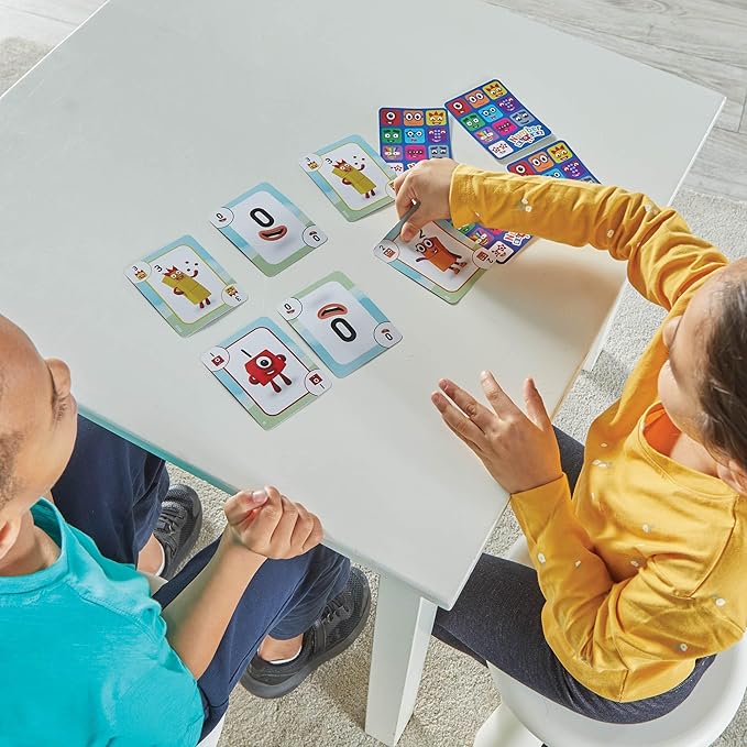 hand2mind Numberblocks Playing Cards, Travel Card Games for Kids, Counting Toys, Kindergarten Math Manipulatives, Preschool Learning Activities, Indoor Recess Games for Classroom, Kids Birthday Gift