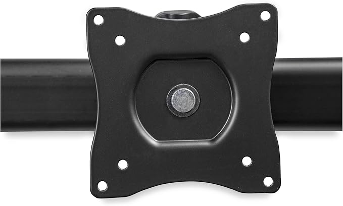 StarTech.com Triple Monitor Stand - Articulating - For Monitors 13” to 27” Adjustable VESA Computer Monitor Stand for 3 Monitor Setup - Steel - Black (ARMBARTRIO2)