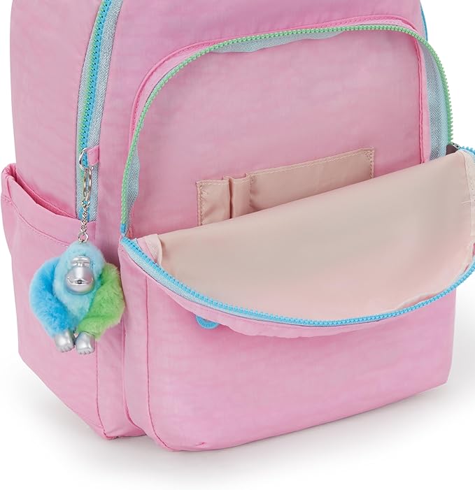 Kipling Women's Seoul Fc 15" Laptop Backpack, Durable, Roomy with Padded Shoulder Straps, Built-In Protective Sleeve