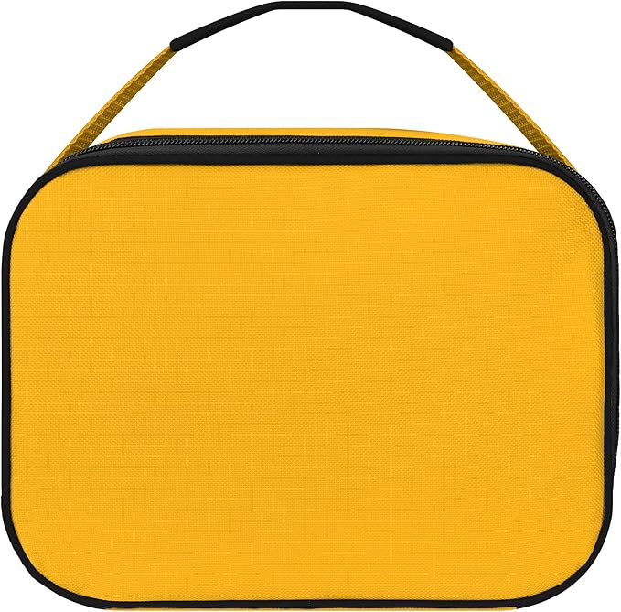 FOCO NBA Unisex-Adult Officially Licensed Wordmark Team Color Big Logo Basketball Zip Closure 7L Lunch Bag - Los Angeles Lakers