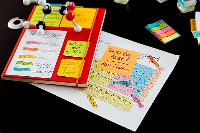 Post-it Super Sticky Notes, 4 in x 6 in, 2 Pads, 2X The Sticking Power, White with Blue Grid Lines, Recyclable (4621-2SSGRID)