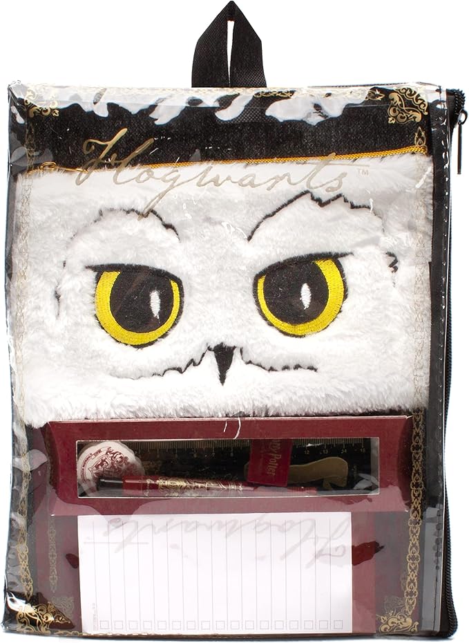 Harry Potter Stationery Set A5 Hogwarts Hedwig Notebook Pen Pencil Case