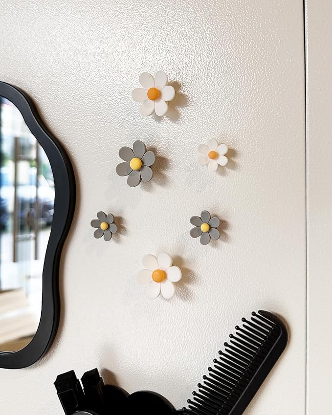 KEYDUACU 12 pcs Girls Locker Accessories, Locker Decorations Including Mirrors, whiteboards, Magnets and organizing Supplies. Ideal for Back-to-School Essentials and The Office (13 pcs-Black)