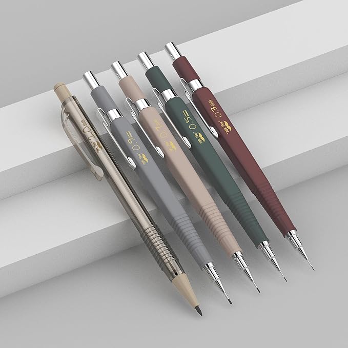 Mr. Pen- Mechanical Pencil Set with Leads and Eraser Refills, 5 Sizes - 0.3, 0.5, 0.7, 0.9 and 2 Millimeters, for Drafting, Drawing and Sketching