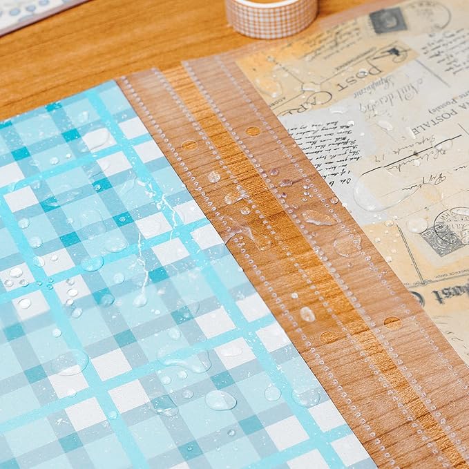 12x12 Scrapbook Page Protectors, 100 Pack, Heavyweight Refill Pages for Scrapbook Binder and 12x12 Photo Album