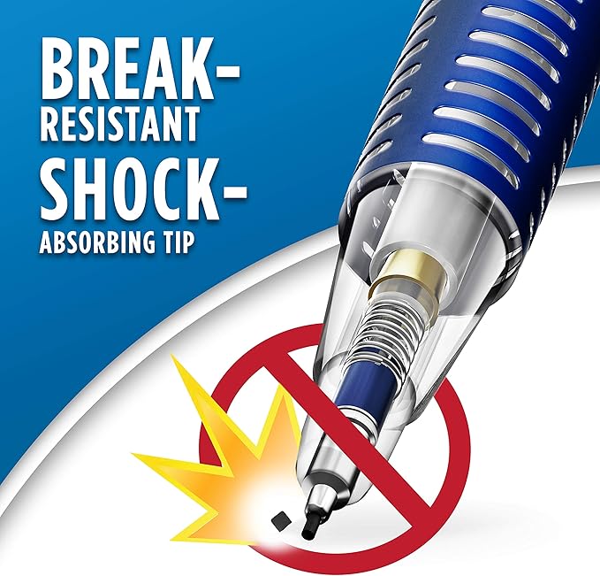 Paper Mate Clearpoint Break-Resistant Mechanical Pencils 0.7mm HB 2 Lead