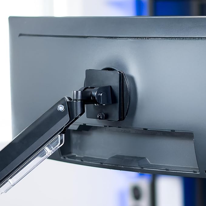 VIVO Short Recessed VESA Adapter Plate Bracket Designed for Samsung G65B, G70A, G70B, G75T, G85NB, CJ890, CRG9, CHG9, CHG90, Odyssey G6, G7, Neo G7, G8, S95UA, VESA 100x100, MOUNT-SG9B