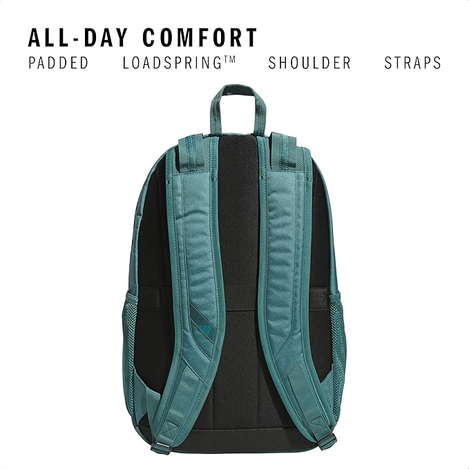 adidas Prime Backpack for Work, Travel Bag for Women and Men with Padded Compartment for Laptop