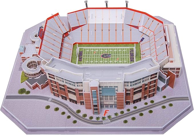NCAA Paper Model Puzzle KitTeam College Football Stadium