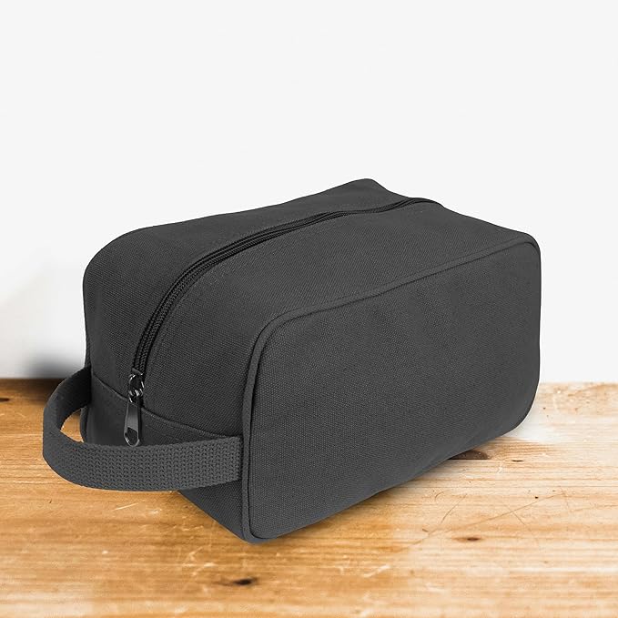 Rothco Heavyweight Canvas Travel Dopp Kit - Shave and Shower Toiletry Organizer