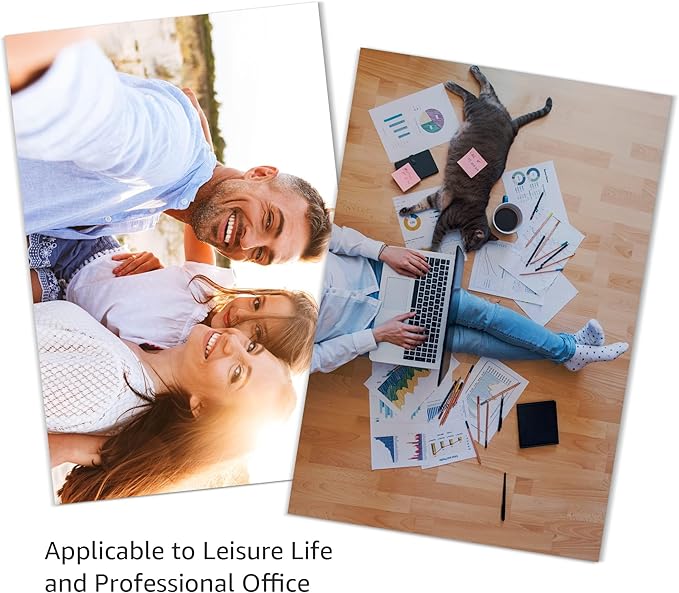 Amazon Basics Glossy Photo Paper for Inkjet Printing, 200g/m², 5 x 7 in, White, Pack of 100 Sheets