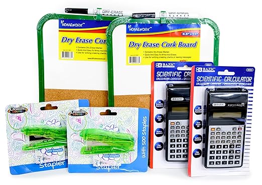 Mega Back to School Bundle | Pallet (36 Boxes) - 474 Pieces per Box | School Supply Boxes - Back to School Essentials | Includes All of Your Back to School Needs