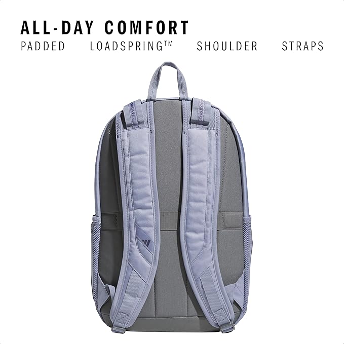 adidas Prime Backpack for Work, Travel Bag for Women and Men with Padded Compartment for Laptop