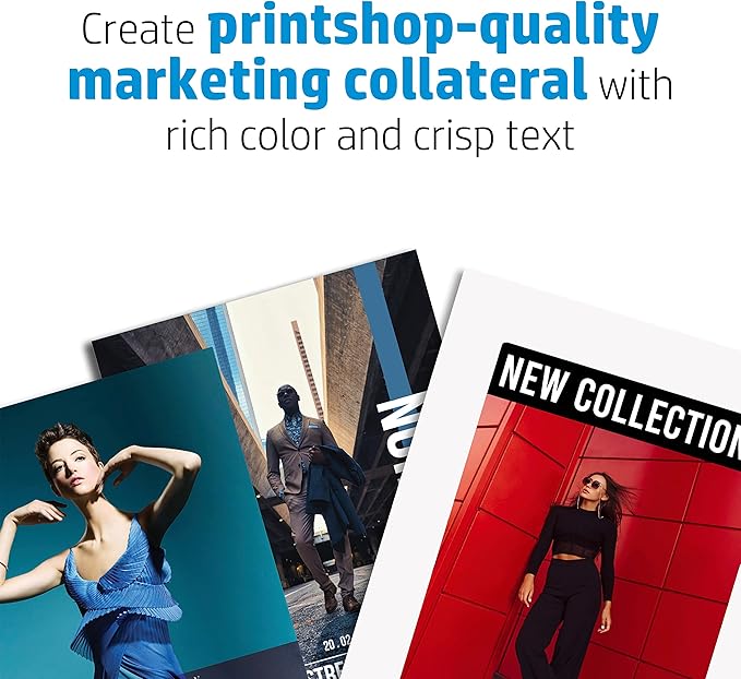 HP Professional Business Paper, Matte, 8.5x11 in, 48 lb, 150 sheets, works with inkjet printers (CH016A)