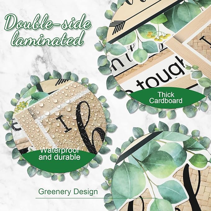 26 Pieces Growth Mindset Posters Bulletin Board Grow Your Mindset Positive Sayings Accents Set for Middle and High School Classroom or Home Decorations, Teachers and Students Bedroom Playroom Decor