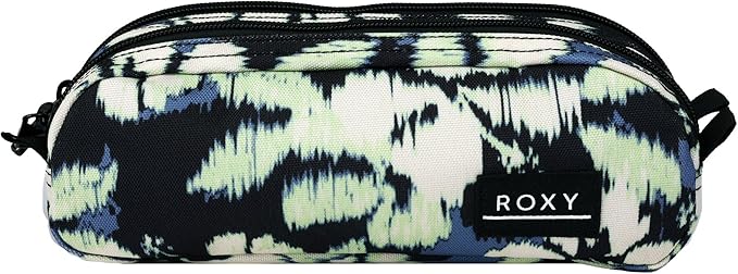 Roxy Da Rock Printed Supply Storage Bag Case (One Size) - Wild Wind Hibiscus Mirage