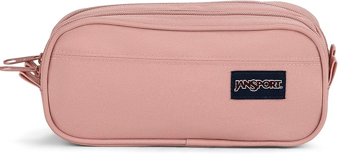 JanSport Large Accessory Pouch - Secure Storage Space for Pens, Power Cords, Pencil Case, Ideal For Everyday Essentials, 1.3L