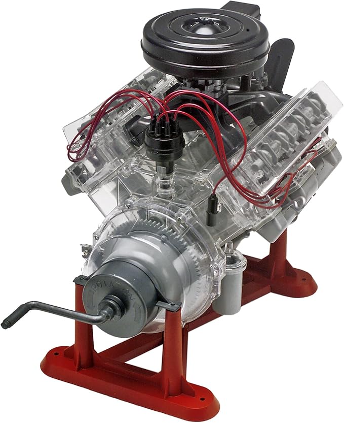 Revell 85-8883 Visible V8 Engine Model Kit 1:4 Scale 314-Piece Skill Level 5 Plastic Model Building Kit