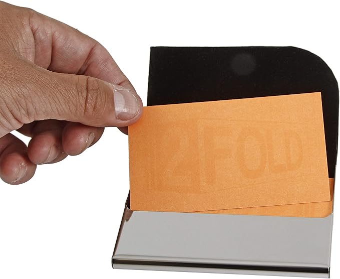 2Fold Zippered Business Checkbook Binder - 7 Ring Binder for Business Checks with Built-in Organizer and Card Case - PU Leather Portfolio for up to 600 3-Up Checks (Black)