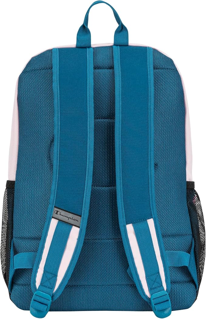 Champion Bungee Backpack, Pink/Blue, OS