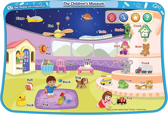VTech Touch and Learn Activity Desk Deluxe Expansion Pack - Get Ready for Preschool