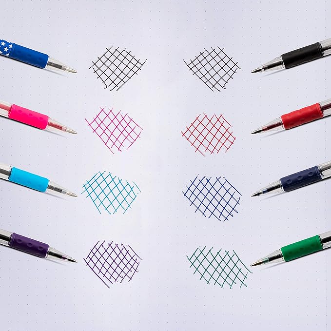 Pentel RSVP Ballpoint Pen, Fine Line, (0.7mm), Red Ink (BK90BP2B), 2 Count (Pack of 4)