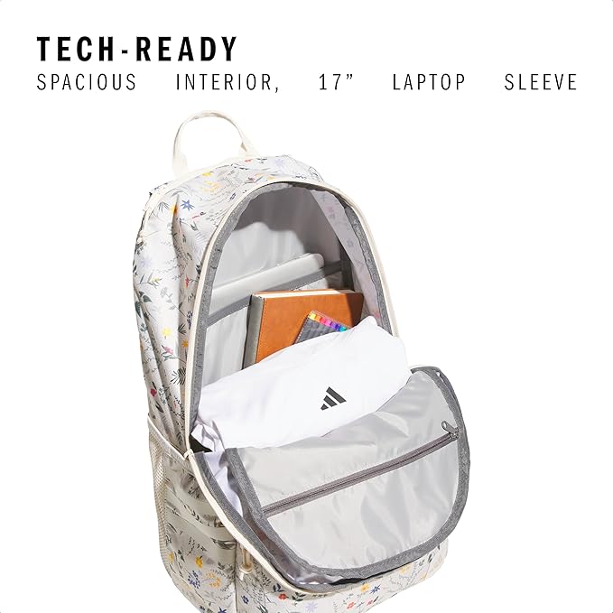 3-Stripe Classic backpack for men and women, bag with laptop sleeve