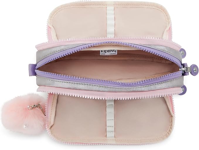 Kipling Gitroy Metallic Pencil Case