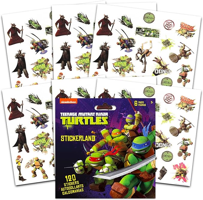 Teenage Mutant Ninja Turtles Backpack and Lunch Bag Set - Bundle with TMNT Backpack for Boys, Lunch Box, Water Bottle, Stickers, More | TMNT School Bag