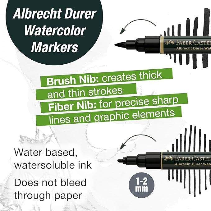 Faber-Castell Graphic Art Try It Box - Wet Mediums Set