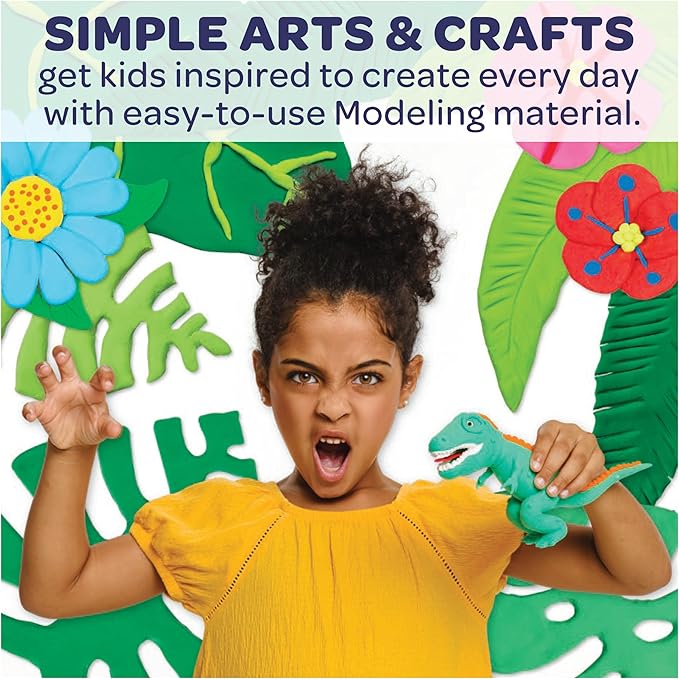 Crayola Model Magic Deluxe Variety Pack (14ct), Essential Easter Basket Stuffers, Kids Air Dry Clay, 7oz, Bulk Modeling Clay Alternative, Gift for Kids, Ages 4+