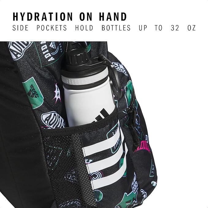 3-Stripe Classic backpack for men and women, bag with laptop sleeve