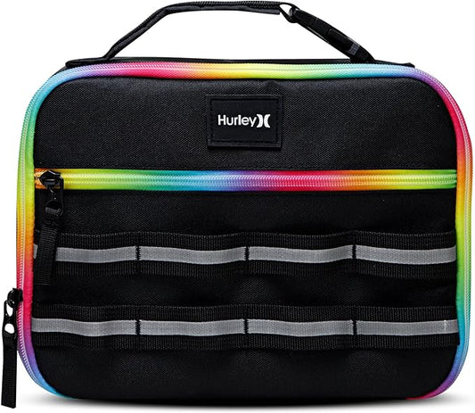 Hurley School Lunch Tote, Black