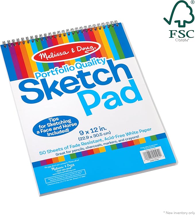 Melissa & Doug Sketch Pad (9) - FSC Certified