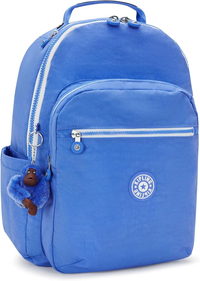 Kipling Women's Seoul 15" Laptop Backpack, Durable, Roomy with Padded Shoulder Straps, Built-In Protective Sleeve