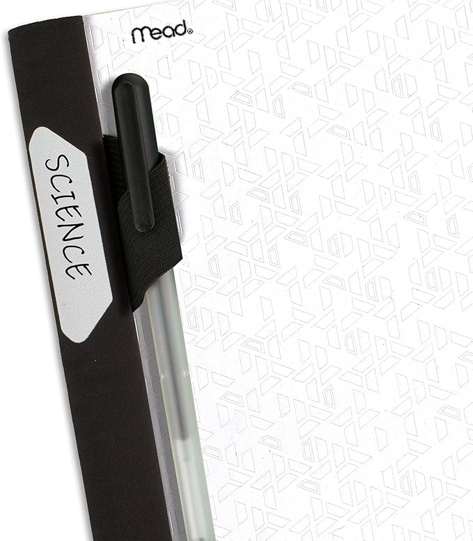 Five Star Advance Spiral Notebook + Study App, 1 Subject, College Ruled Paper, 8-1/2" x 11", 100 Sheets, Spiral Guard, Movable Tabbed Dividers, White (820012B-ECM)