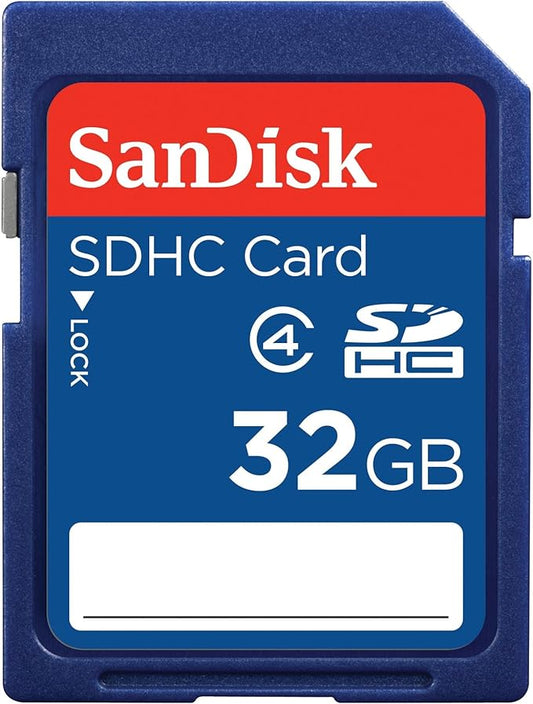 SanDisk 32GB SDHC Flash Memory Card (SDSDB-032G-B35) (Label May Change)