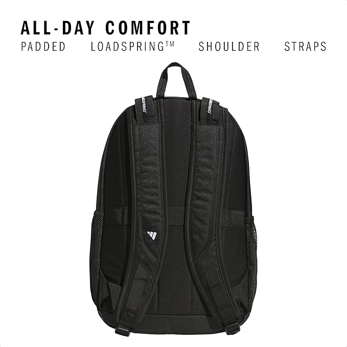adidas Prime Backpack for Work, Travel Bag for Women and Men with Padded Compartment for Laptop