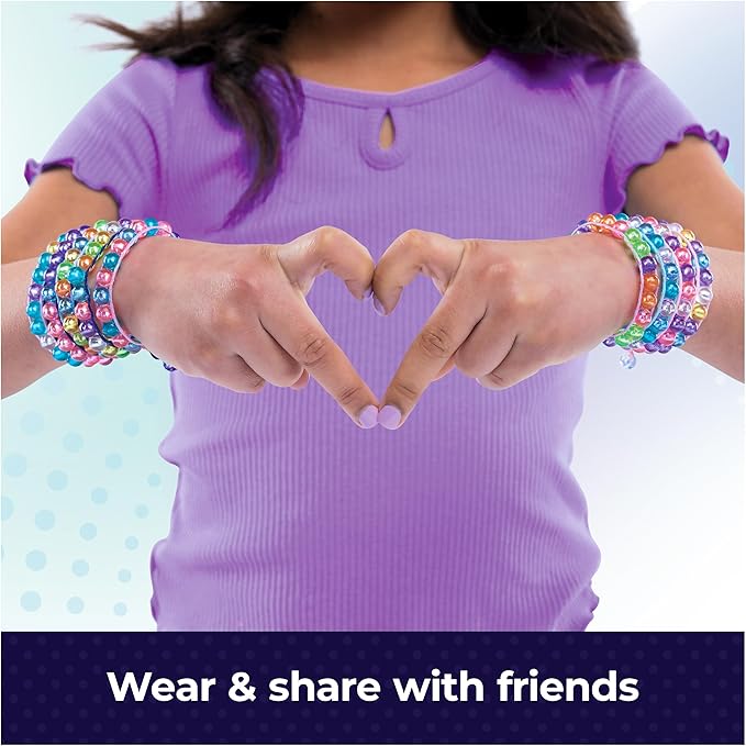 Cool Maker, BFF Beads Friendship Bracelet Making Kit, 230 Beads for Bracelets, Makes 10, Arts and Crafts Kit, Kids Toys for Girls Ages 6 and up
