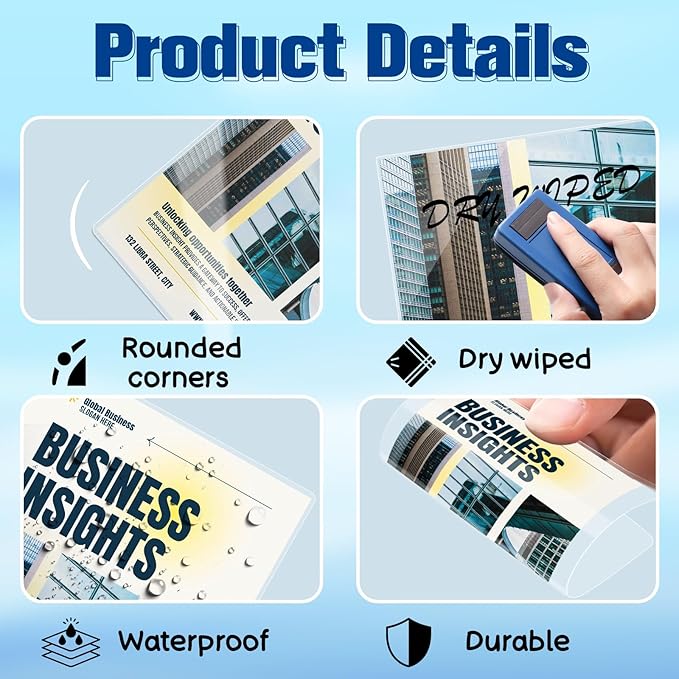 500 Pack 3 mil Thermal Laminating Pouches 4x6 File Card Laminate Pouches Lamination Pouches Recipe Card Laminating Pouches for Work Permits Pass Cards Student ID Cards