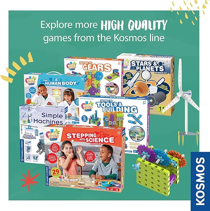 Thames & Kosmos ReBotz: Halfpipe - The Shredding Skater Robot | Build a Wacky Motorized Robot! | Collect All 4 | Combine to Make New Robotic Creations | Great Stocking Stuffer, Easter Basket Goodie