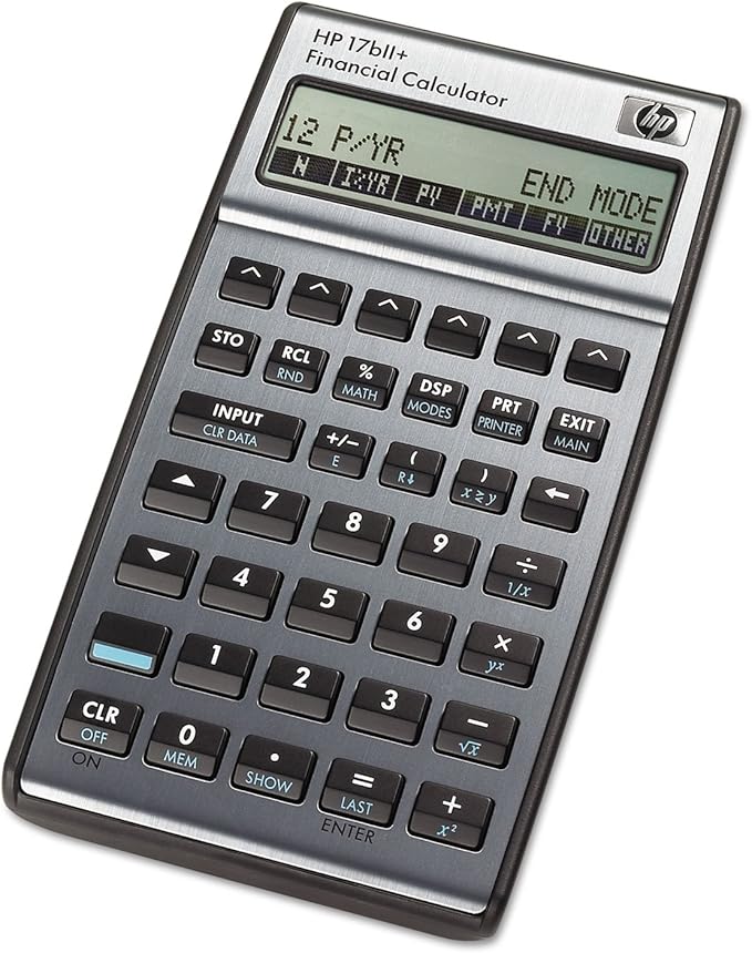 Hp 17Biiplus 17Bii+ Financial Calculator, 22-Digit Lcd