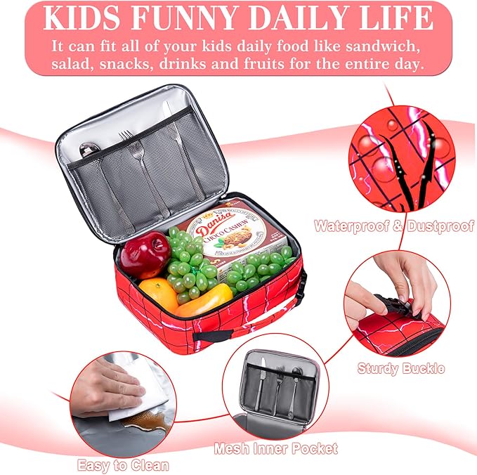 Boys Backpack With Lunch Box Kids School Backpacks for Elementary Kindergarten Preschool Mochila Para Niños 6-8 10-12 4 5 6 7 8 9 10 11 12