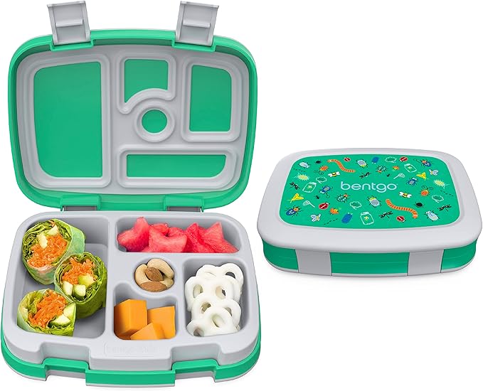 Bentgo® Kids 14” Backpack Set With Kids Prints Lunch Box (Bug Buddies)