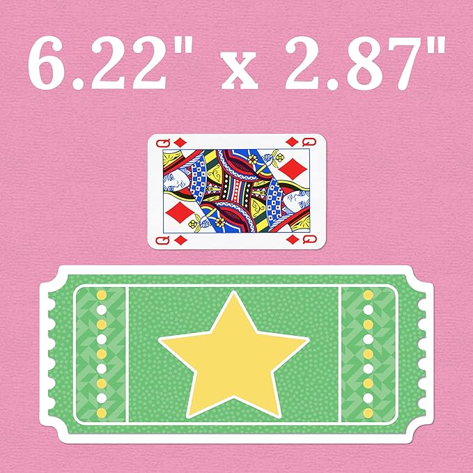 Carson Dellosa – Up & Away Tickets Colorful Cut-Outs, Classroom Décor, 51 Pieces
