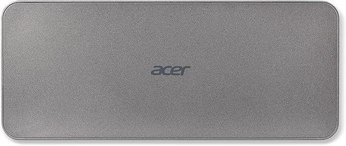 Acer 15 in 1 USB Type-C Docking Station Certified by Google, up to 3 Monitors (2 x HDMI + 2 x DP), 65W PD Power, 7 USB Ports, RJ45 Ethernet, Dock for All Chromebooks - Acer, Dell, HP, Lenovo, ASUS