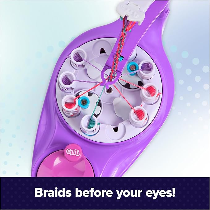 Cool Maker, KumiKreator Bead & Braider Friendship Necklace & Bracelet Making Kit (Packaging May Vary), Gifts & Stocking Stuffers for Girls Ages 8 and up