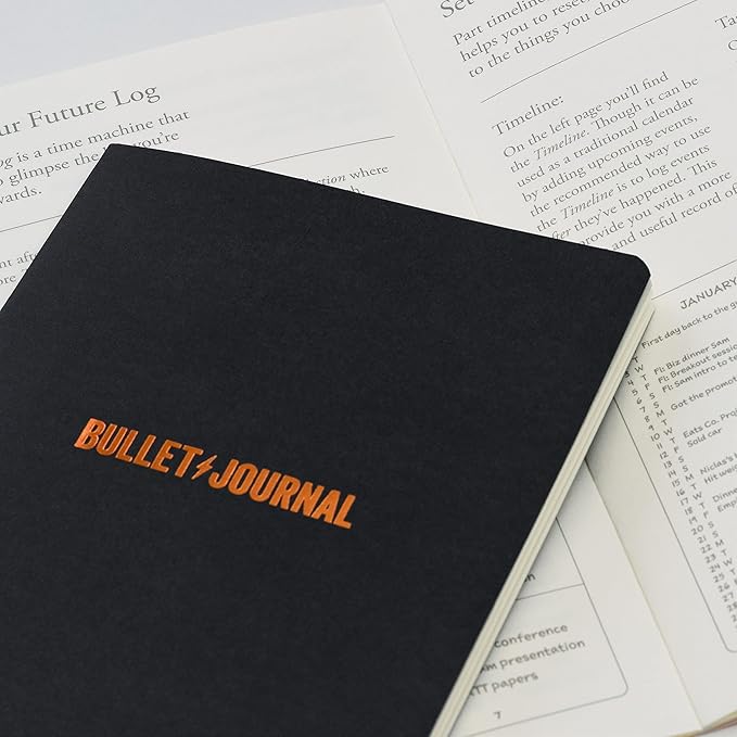 LEUCHTTURM1917 The Official Bullet Journal Edition 2 - Notebook Built for BuJo, Medium A5 204 Pages of 120gsm Paper, with Bujo Pocket Guide (Turquoise25)